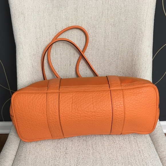 Authentic HERMES Garden Party tote PM orange canvas - Picture 13 of 15